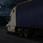 Night driving for truckers.