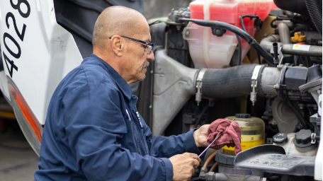 Routine Truck Maintenance