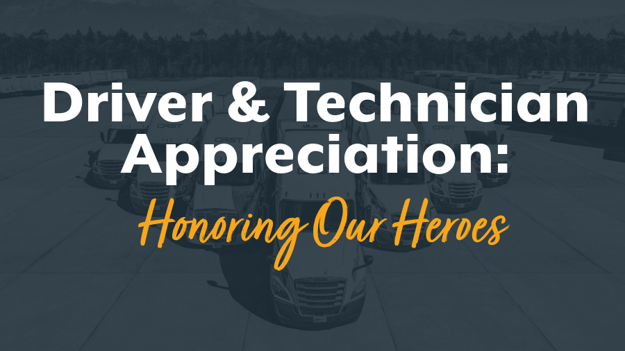 Driver and Technician Appreciation