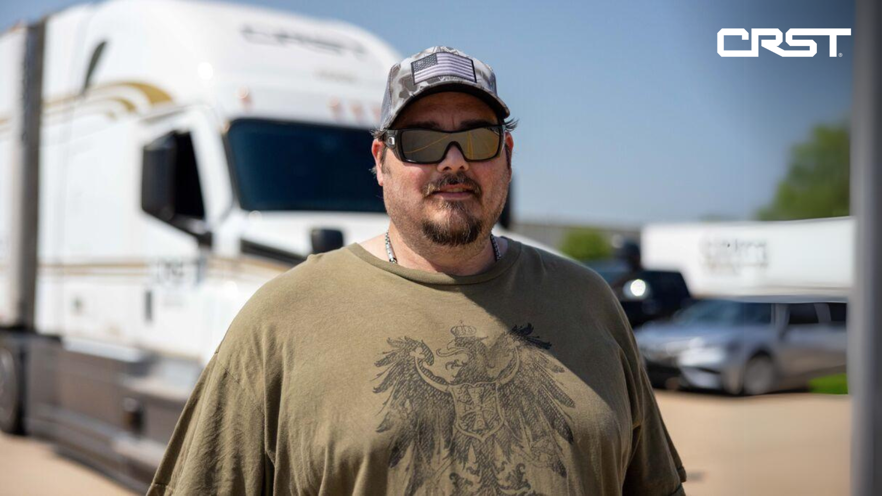 Melvin “Big Country” Hamlin, CRST driver nominated for 2024 IMTA Outstanding Professional Driver Award