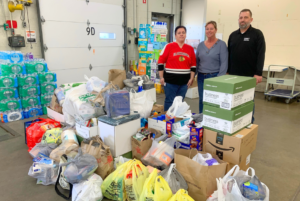 Members of our Specialized Solutions team collected a load of supplies destined for Black Mountain N.C.